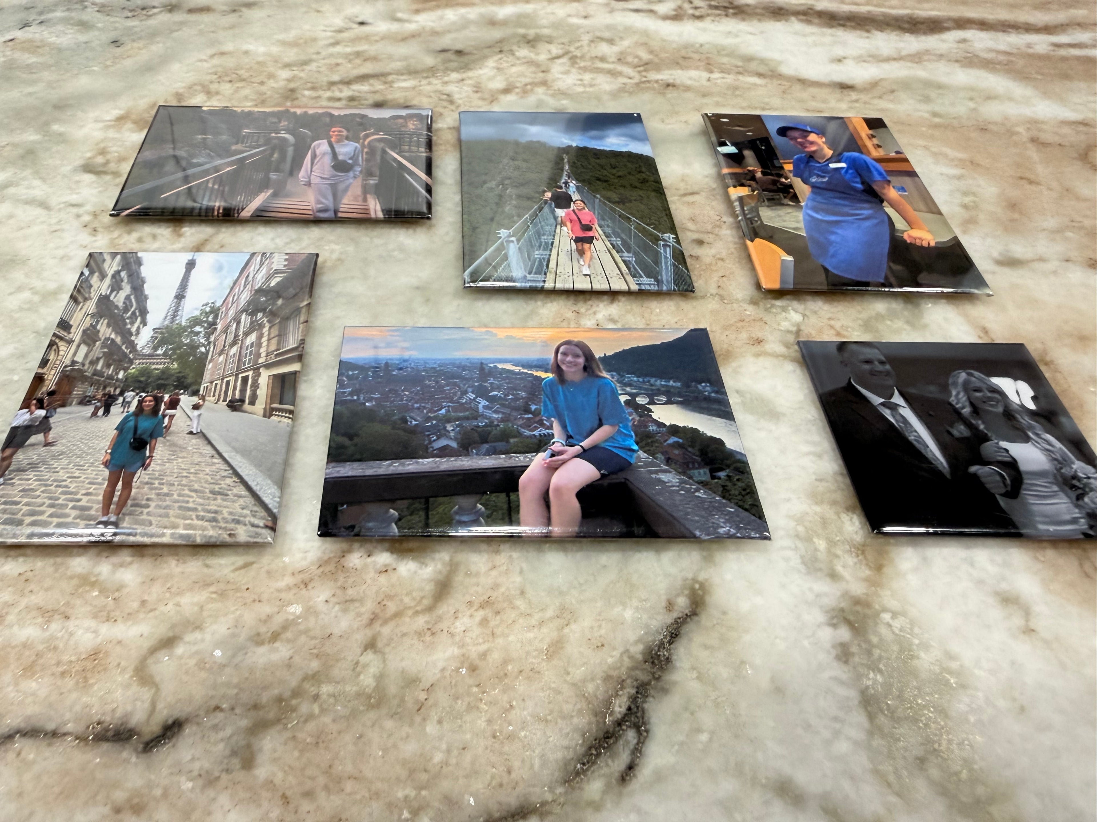 2" x 3” Personalized Photo Magnet